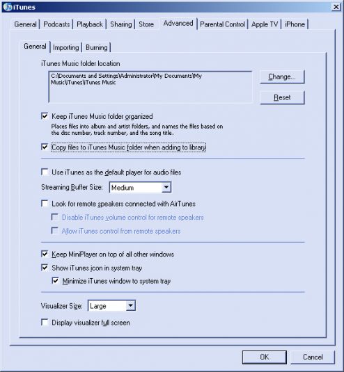copy music from ipod to itunes library