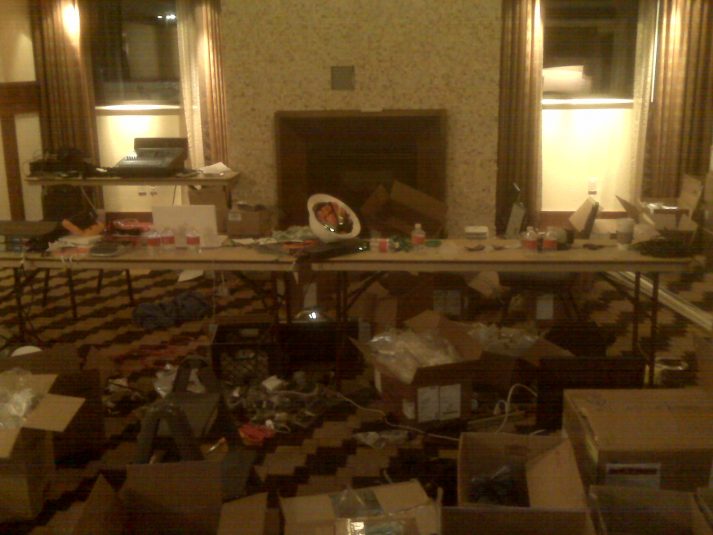 Ameristar Casino WLAN install